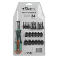 Отвертка с насадками Sturm 1040-09-S34